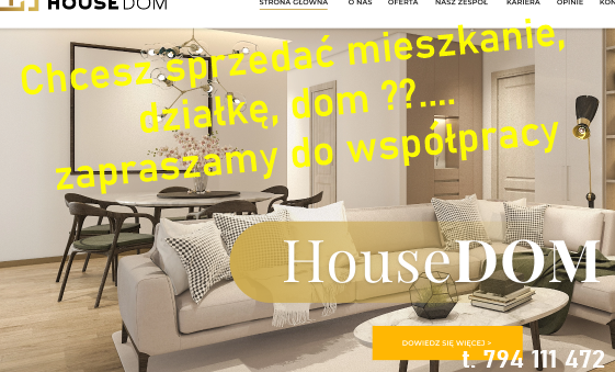 Zdjęcie na okładce dla Biuro nieruchomości Lublin HouseDom